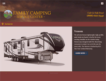 Tablet Screenshot of famcampserv.com